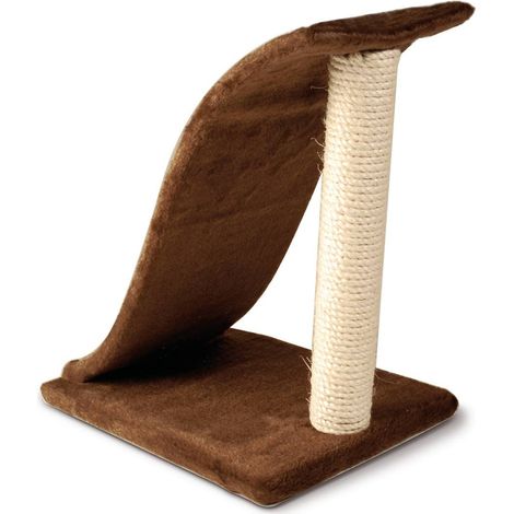 Grattoir pour chats avec toboggan