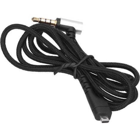 Ashata Fil de casque pour Arctis3 Câble de casque de jeu câble audio casque fil adapté pour Steelseries Arctis 3 / Arctis 5 (1/4)