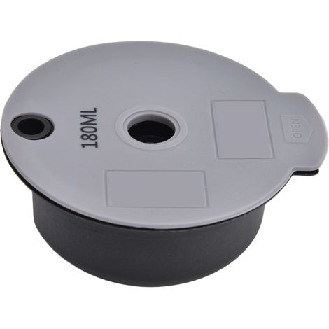 Capsule à café réutilisable, filtre inoxydable pour machine CTPM121, 180ml, doseur rechargeable (1/5)