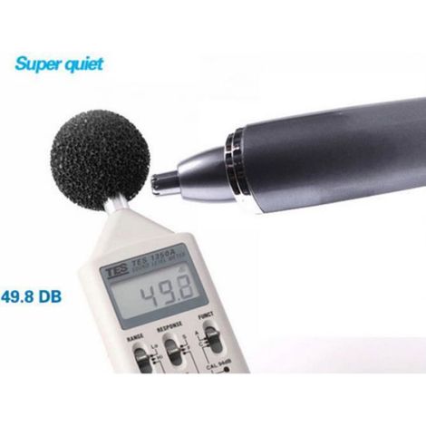 Tondeuse nez et oreilles - SK-208 - Gris - Autonomie 60 min - Fonctionnement sans fil - Alimentation 110-240V (1/4)