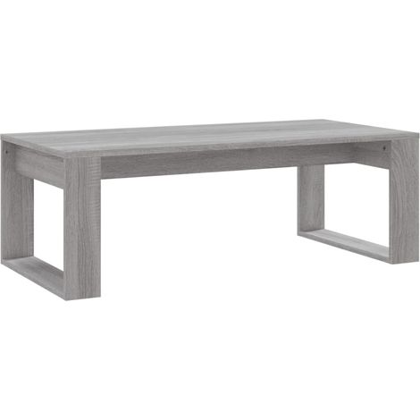 Maison Exclusive - Couchtisch Grau Sonoma 102x50x35 cm Holzwerkst