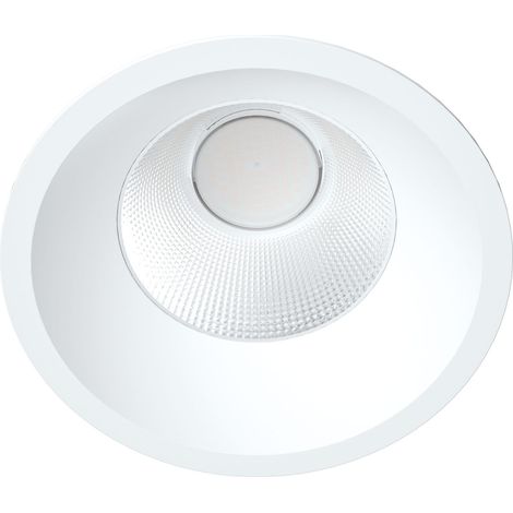 Downlight RIVA 2 CCT 3000/4000K IP64 D232mm blanc LED 25W 60° 2800lm dim ARIC 51972