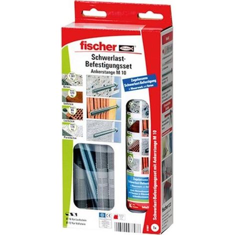 Kit de fijación Fischer 300 T SBS M 10 mortero híbrido 300 ml