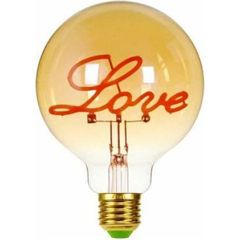 Ampoule LED décorative E27 - Dimmable 4W 240 lumens Température 2000K - Décoration intérieure - G95 (1/5)