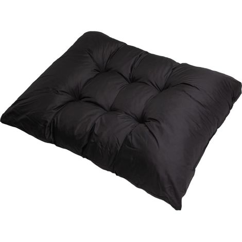 Coussin pour palettes 120 x 50 cm, coussins canapé, coussin de sol/ coussin palette in-extérieur Noir, SETGARDEN