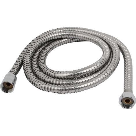 Flexible de douche 20 mm, filetage F1/2" G1/2", 2 m, poignée en acier inoxydable 304 (1/3)