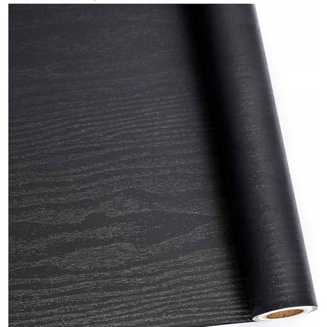 Chapa autoadhesiva para muebles, lámina para muebles, ROBLE negro, 60 cm x 10 m (1/5)