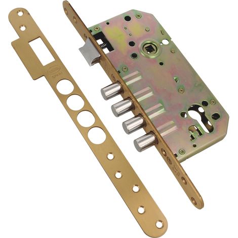 AMIG  Serrure encastrée  101  50/85  Laiton  Mat (1/5)