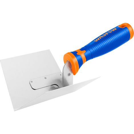 Truelle d'angle intérieure WADFOW 4"x5", acier inoxydable, finition polie fine