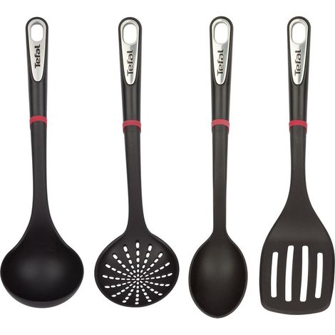 Tefal Ingenio K206S414 Utensilios de Cocina Negro Rojo (1/3)