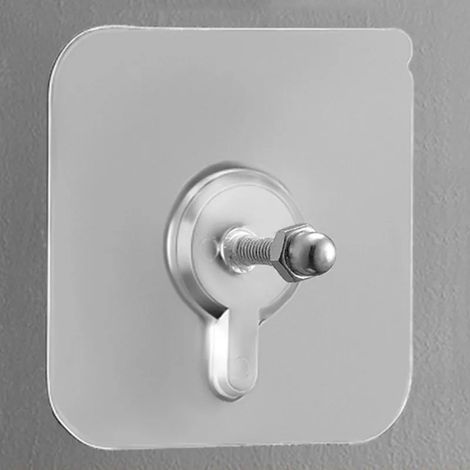 Selbstklebende Schrauben – Nägel ohne Bohren – Selbstklebende Haken – Bilderrahmen-Aufhängesystem – 10er-Pack – AquaForge (1/2)