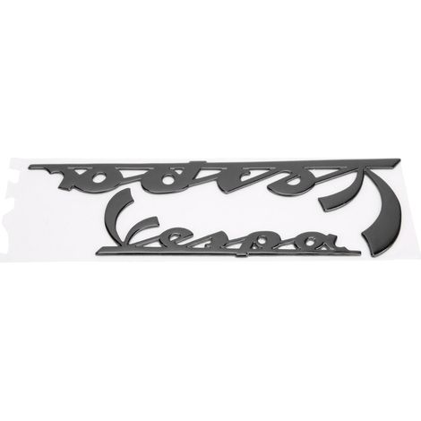 3D-Emblem-Aufkleber SuperBlack für Vespa GTS 300, Primavera, Sprint, LX/LXV 125-150 (1/5)