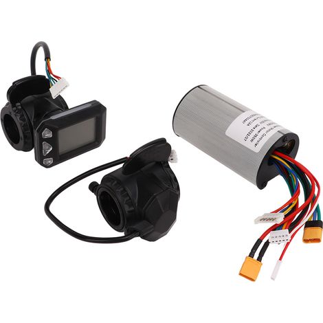 5-6 Zoll 350W 12A Bürstenloser Motorcontroller, Echtzeit-Display, 36V Scooter-Controller-Kit (1/5)