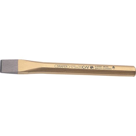Draper Expert 51546 Cold Chisel, Flat Octagonal, 20 x 175 mm
