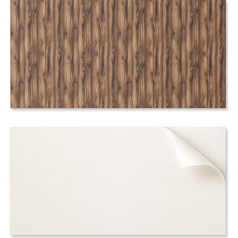 Azulejos de vinilo para pared, ideales para decoraci贸n de interiores modernos, con dise帽o imitaci贸n madera, 10x40x20 cm.