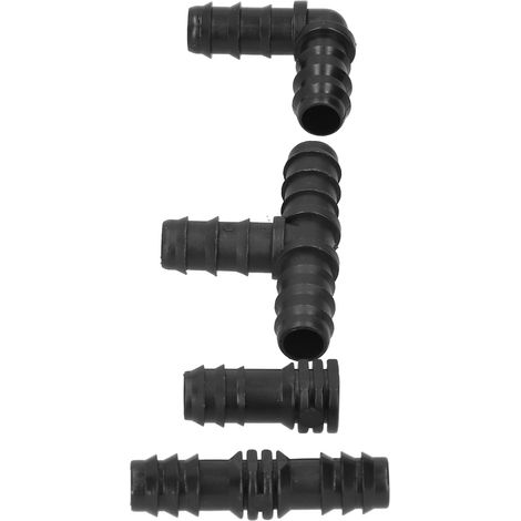20 Pièces Kit d'Irrigation Goutte à Goutte, Raccords en Coude et T pour Jardin (1/5)