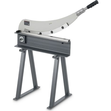 VEVOR Cesoia a Ghigliottina, Taglierina da Banco con Larghezza del Letto di 500 mm, Cesoia Manuale per la Lavorazione di Lamiere, con Materiale Q235, Alta Precisione, Supporto, per Alluminio