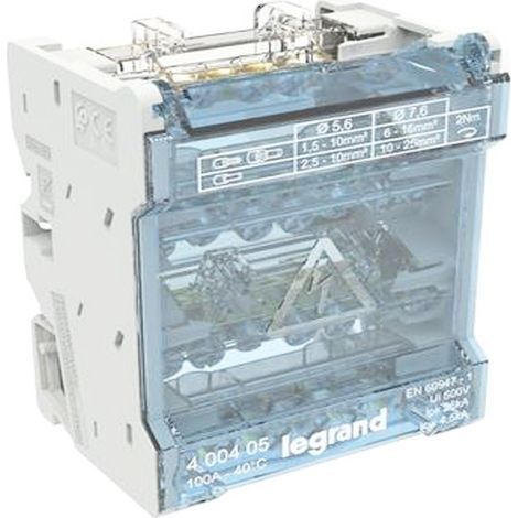 Legrand Ripartitore modulare a barre scalari 100A 6 uscite