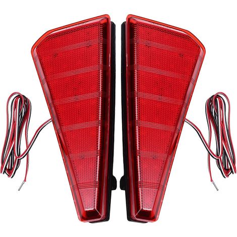 Feu arrière à réflecteur LED pour pare-chocs de voiture, feu stop, feu arrière pour Toyota NOAH VOXY série 80 (1/5)