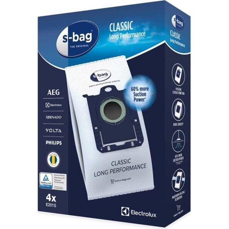 Sac à dos Electrolux Dammsugarpåse S-Bag Classic Long Performance (1/4)