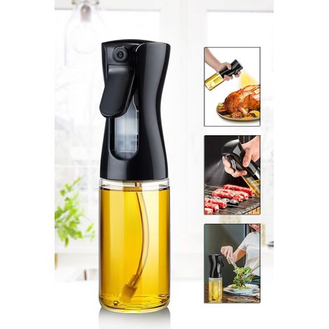 Dispenser spray per olio per friggitrice ad aria, 210 ml, lavabile in lavastoviglie Ideale per cucinare (1/2)