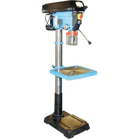 Güde – Perceuse à colonne 1500 W – Vitesse 110-2880 min-1 – Mandrin 5-20 mm – Table inclinable 360° – Pour métal et bois (1/2)