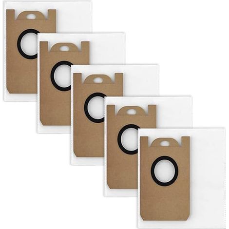 5er-Pack wiederverwendbare Staubsaugerbeutel für Tapo RV50 Pro Omni / RV50 für Omni RVA210, Ersatzstaubbeutel (1/5)