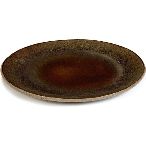 Assiette plate urbaine - grise - 280 mm - Finedine