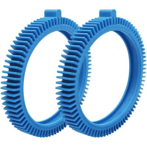 Bardusch Pneus de rechange pour piscine, lot de 2. Pièces pour robot nettoyeur de piscine avec bossage renforcé – Aspect et fonctionnalité supérieurs, polypropylène Pour robots nettoyeurs de piscine (1/5)