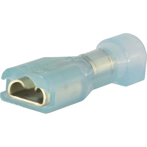 Cosse faston RS PRO, 16 14 AWG, Isolé, Bleu ( Prix pour Sachet de 100 )