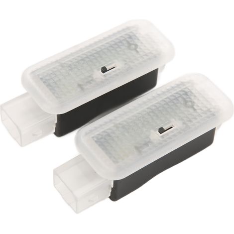 Éclairage LED de courtoisie pour portière, coffre et plancher de voiture, 3 couleurs, compatible A6 Q5 A4 A7 A5 Q3 Q7 TT S5 (1/5)