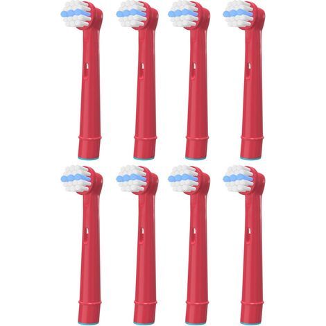 YanBan Lot de 16 têtes de brosse à dents pour Oral B enfants, têtes de rechange pour brosse à dents électrique Braun compatible avec brosse à dents électrique Sensitive Clean (1/4)