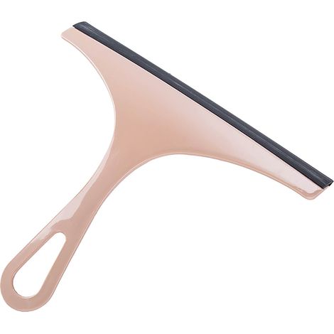Raclette Pour Vitre - Lame En Caoutchouc Silicone - Poignée Ergonomique En ABS - Pour Salle De Bain Miroir Douche Voiture - 1 Pièce