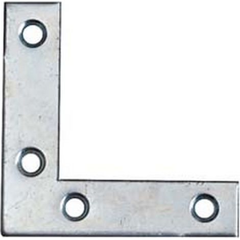 50PZ LASTRINA DI RINFORZO ACCIAIO ZINCATO - mm.100x18