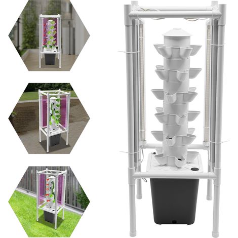 Vertikale Hydroponik Anbausatz, Hydroponische Anbausatz, Vertikale Pflanzer Keimung Kit