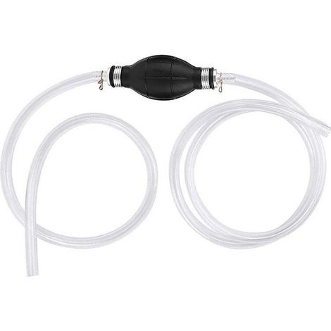 Pompe vidange huile moteur, 12V 80W pompe essence, pompe electrique gasoil à huile résistantes à la corrosion, pour voiture, bateau, moto, comprend des instructions(Manuel - Non électrique) (1/5)