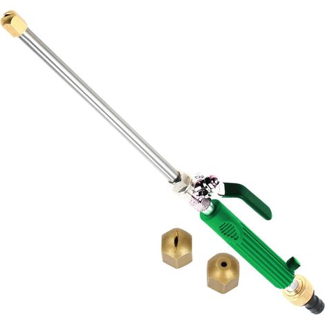 Buse Haute Pression Pour Tuyau Outil De Nettoyage Et Pulvérisation Arrosage,Buse Lance Lavage Douche Pour Animaux Et Allées Terrasses Clôture Extérieur Jardin Et Nettoyage (1/5)