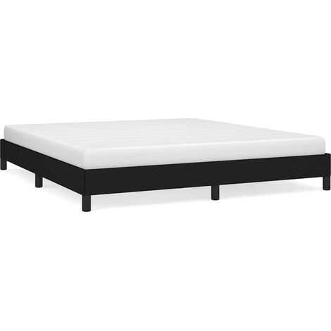 Maison Exclusive - Giroletto senza Materasso Nero 180x200 cm in Tessuto (1/5)