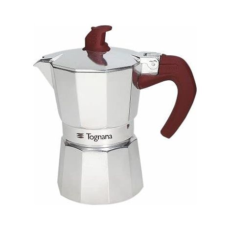 Cafetière Moka, 1 Tasse, Aluminium, Gris (1/2)