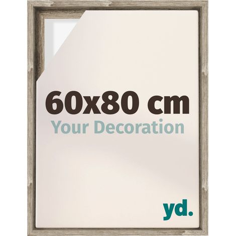 Your Decoration - Cadre flottant - Chene Sonoma - Cadre en caisse américaine pour toile sur chassis - MDF - Lyon (1/5)