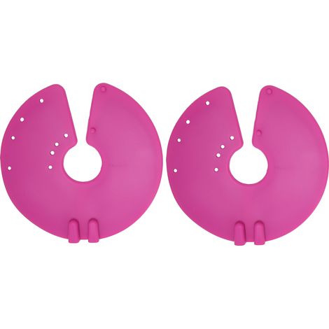 2 pièces d'électrodes pectorales pour appareil de massage TENS, 15,5 cm - Électrothérapie et récupération musculaire (1/5)