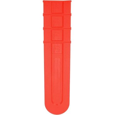 Housse de Protection en Plastique pour Guide-Chaîne de Tronçonneuse 46 CM Résistante Étui de Rangement Solide Accessoire de Protection pour Tronçonneuse Usage Extérieur et (1/5)