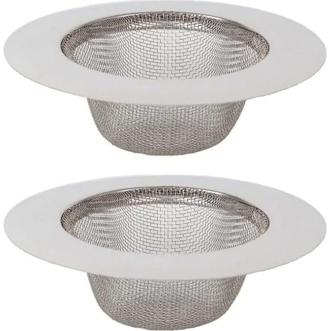 filtros para fregadero de cocina, filtro de acero inoxidable para fregadero, filtro de desagüe de acero inoxidable, colador para fregadero de cocina, para fregadero de cocina, baño, lavabo, bañera