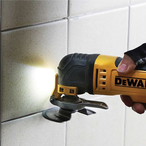 Dewalt – Outil multifonctions multi-cutter 300W – 37 accessoires – Moteur puissant 300W – Changement rapide d’accessoires – Pour bois dur et plastiques — vue 4