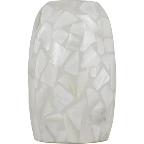 Tulipa mosaico nacar modelo Davos acabado cristal 21 cm(alto) 13 cm(ancho) 13 cm(fondo.