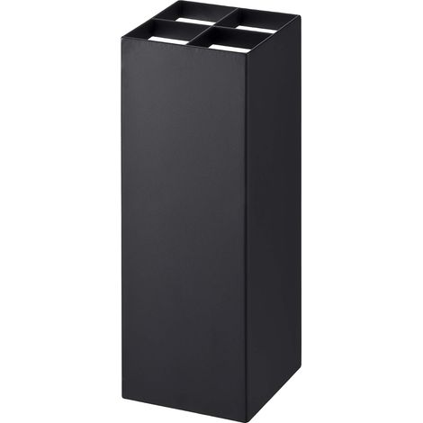 Support Pour Parapluie - Base En Marbre Et Cadre En Acier - Design Aéré Avec Bac À Eau Amovible - Pour Entrée Maison Bureau Hôtel - 1 Pièce (1/5)