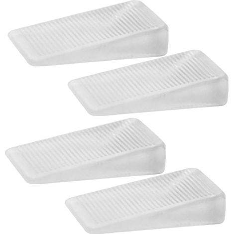 Lot de 4 cales en caoutchouc pour meubles, support stable et niveleurs (1/5)