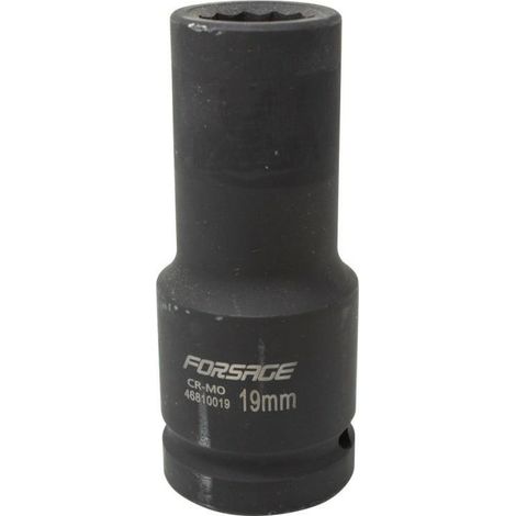 Adaptador de impacto profundo 3/4" 19mm (12 puntas)