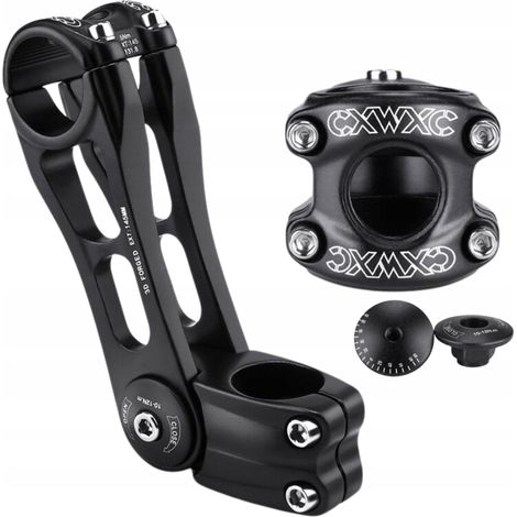 Potence de vélo Ahead en aluminium réglable, 31,8 mm (145 mm) (1/5)