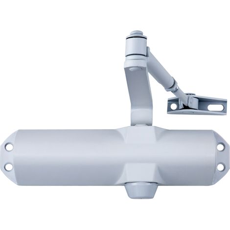 Fermeture de porte avec reteneur Force 4. Couleur blanche (Portes 90/120 cm.)